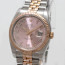 Rolex Datejust Ref 116231 Steel 18K Rose Gold Pink Concentric Dial
